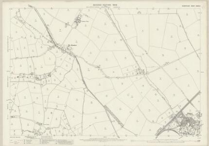 Shropshire XXXVI.3 (includes: Hadley; Lilleshall; Oakengates; Preston Upon The Weald Moors) - 25 Inch Map